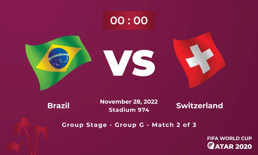 Phong độ vừa qua của Brazil và Switzerland